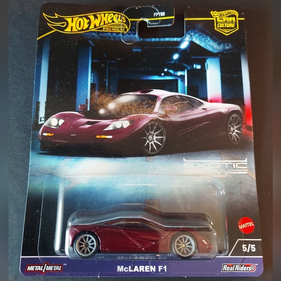 Premium Hotwheels Complete Set of 5 - Picture 7 of 8